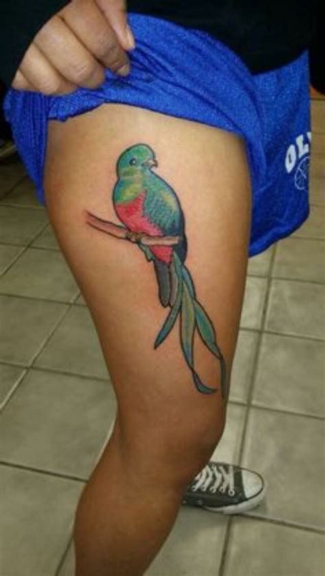 tattoo to commemorate being chapin quetzal tattoo guatemalan tattoo tattoos