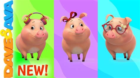 🌈 This Little Piggy Colors For Kids Nursery Rhymes By Dave And Ava