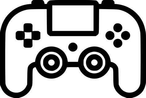 Video Game Controller Comments Ps4 Pro Controller Icon Clipart Full