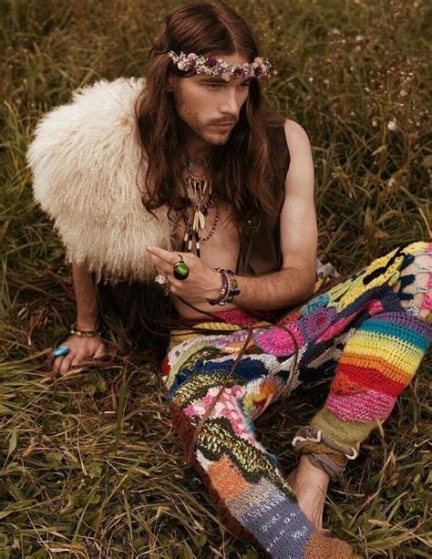 Pin By Radha Das On Where All The Hippies Went Bohemian Style Men