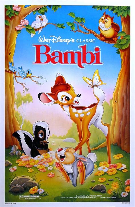 Nearly all of walt disney pictures' releases are distributed theatrically by walt disney studios motion pictures, through home media platforms via walt disney. Bambi (film) - Disney Wiki