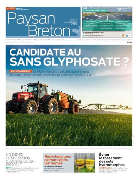 Paysan Breton Presse Agricole