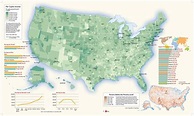 US Economy Wall Map by GeoNova - MapSales