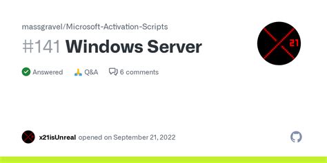 Windows Server · Massgravel Microsoft Activation Scripts · Discussion