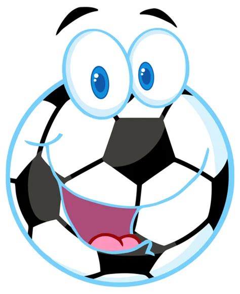 Cartoon Soccer Ball — Stock Vector © Hanaschwarz 17432663