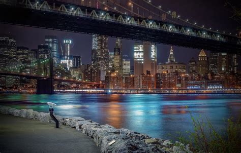 New York City Manhattan Bridge Wallpapers Wallpaper Cave