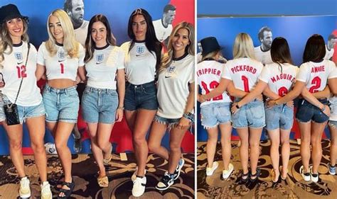 Euro 2020 England Wags Spark Frenzy As They Pose Up A Storm Ahead Of