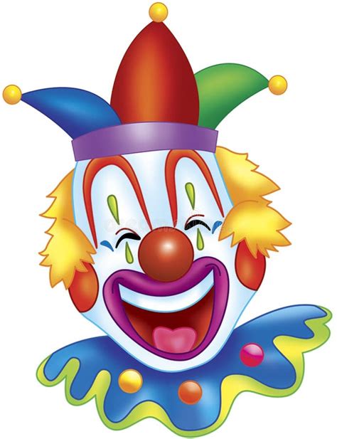 Funny Clown Stock Illustration Illustration Of Drawing 7940313