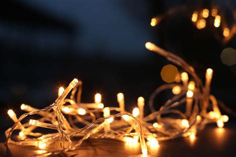 Fotos Gratis Iluminación Ligero Vela Luces De Navidad Rama