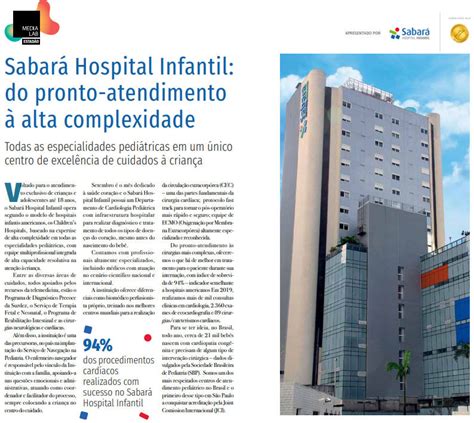 Sabará Hospital Infantil Do Pronto Atendimento à Alta Complexidade Hospital Sabará