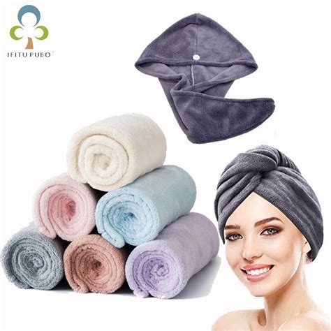 Magical Absorbent Dry Hair Towel Portable Towel Dry Hair Cap Quick