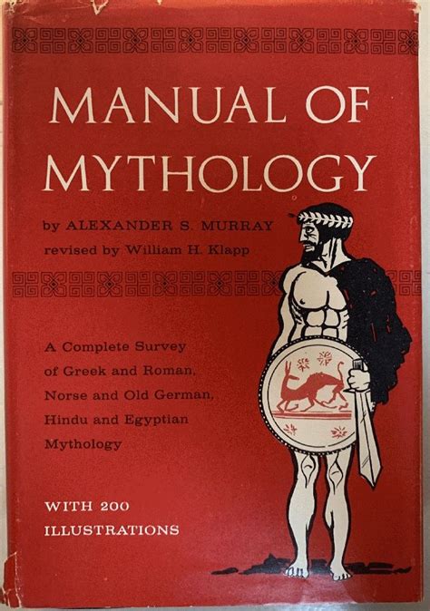 Manual Of Mythology Greek And Roman Norse And Old German Hindoo And