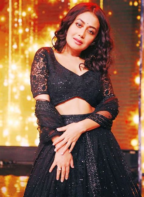 Neha Kakkar Looks Like A Dream In This Black Sparkly Lehenga As She Revisits Her Indian Idol
