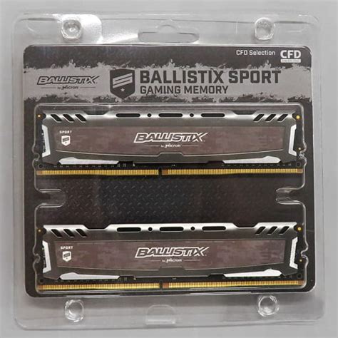 Cfd Desktop Memory Module Ballistix Sport Gaming Memory Ddr4 3200 8 Gb