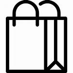 Bolsa Compras Icono Shopping Icons Bag Icon