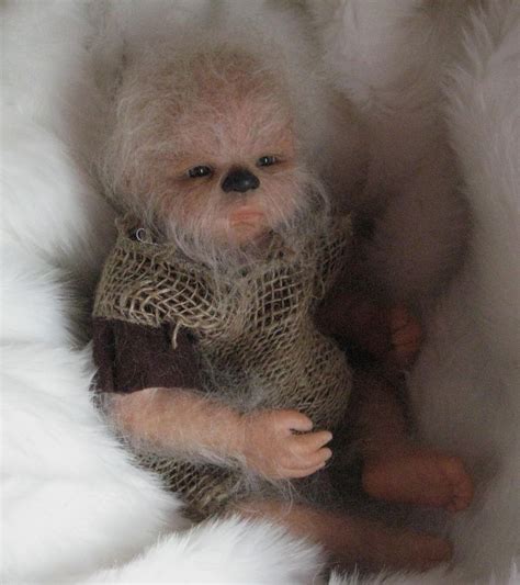 Chewbacca Wookie Peter Mayhew Star Wars Inspired Reborn Baby Heike