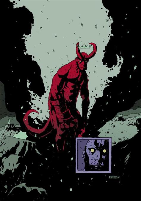 Hellboy In A Mignola Style By Alexander Fechner Hellboy Art Comic