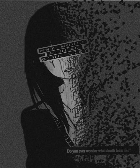 Sad Anime Black Dark Pfp Hd Phone Wallpaper Pxfuel