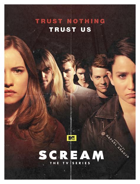 Scream Tv Series Mtv Poster Season 2 By Amazing Zuckonit On Deviantart