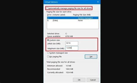 How To Increase Page File Size In Windows