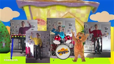 Los Wiggles Wave To Wags Dancing Video Youtube