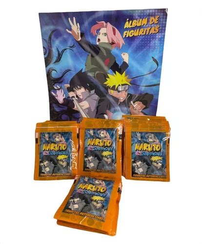 Figuritas Naruto Shippuden Año 2022 X 80 Sobres Album en venta en