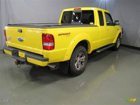 2006 Screaming Yellow Ford Ranger Sport Supercab 4x4 37896440 Photo 7