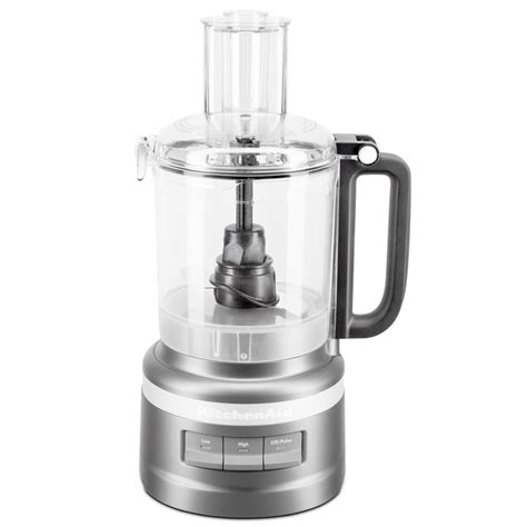Kitchenaid 9 Cup Food Processor Kfp0919 Contour Silver Peters Of
