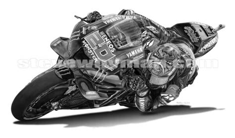 Fabio Quartararo 2022 Steve Whyman Motorcycle Art