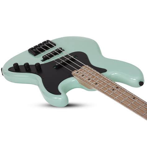 Schecter J 4 Bass Gitar Sea Foam Green Doremusic