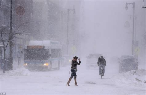 Winter Storm Linus Hits The Northeast With Freezing Rain And Ice