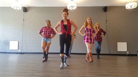 Beginners Country Line Dance Routine Choreography Lets Move Studio