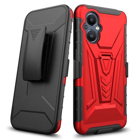 3 In 1 Advanced Armor Hybrid Case With Belt Clip Holster For Oneplus