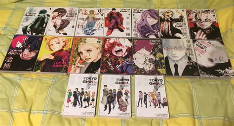 My Entire Tokyo Ghoul Manga And Novel Collection So Far Rtokyoghoul
