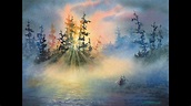 David R. Smith Watercolor Mist Demo. - YouTube