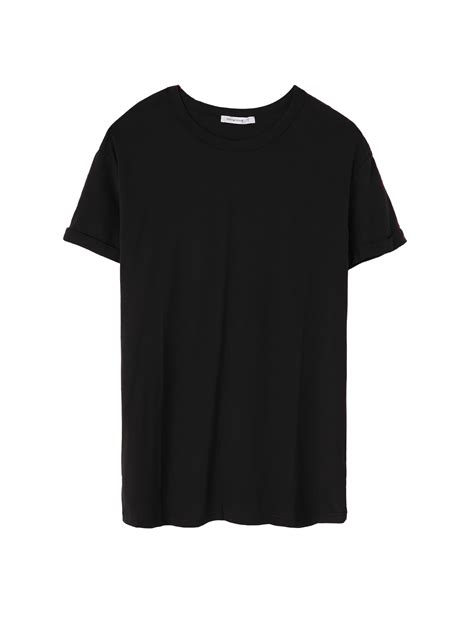 High Resolution Black Tshirt Template