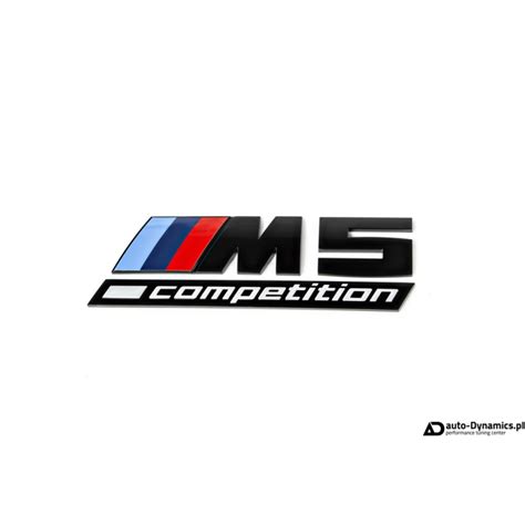 Emblemat Modelu Maski Bagażnika Bmw M5 Competition F90 Bmw Logo