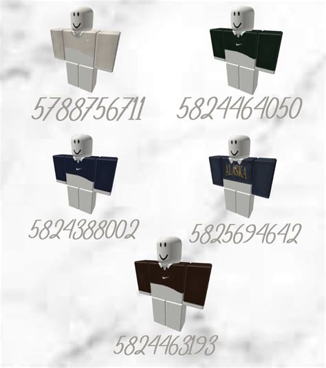Roblox Outfit Codes Roblox Coding Roblox Codes