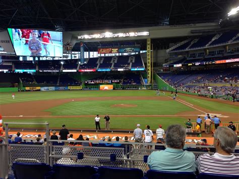 Just About Perfect Marlins Park Section Review Rateyourseats Com