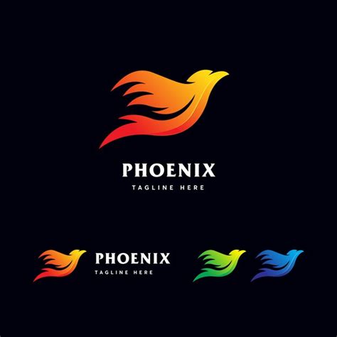 Phoenix Logo Template Vector Premium Download