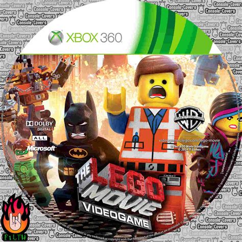 Tudo Capas 04 The Lego Movie Videogame Capa And Label Game Xbox 360