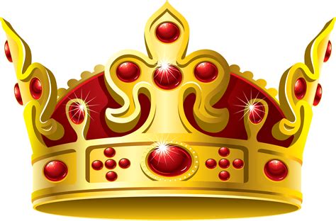 Gold Crown Red Stone PNG Image PurePNG Free Transparent CC0 PNG
