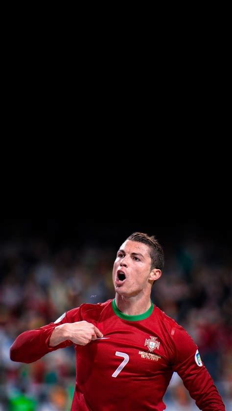 Cristiano Ronaldo Is A Very Famous Football Player In The World