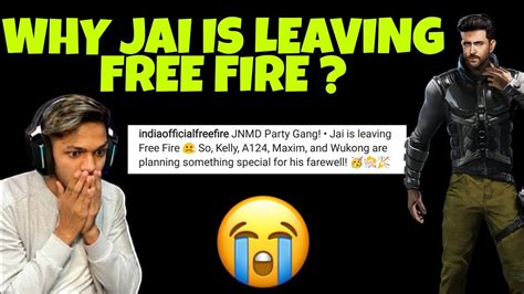 Why Jai Is Leaving Garena Free Fire Jai Character Removed Free Fire