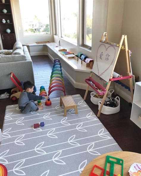 45 Stunning Play Area Design Ideas To Try In Living Spaces Kids Rugs