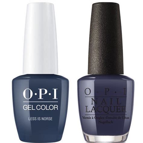 Opi Gelcolor Matching Lacquer Less Is Norse I59