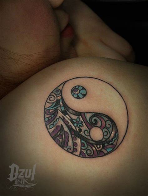 50 Tatuajes De Yin Yang Para Mujeres Y Cual Es Su Significado