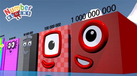 Looking For Numberblocks Comparison From Zero To 1 Billion Biggest
