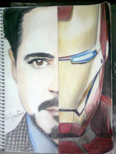 How to draw tony tony chopper from one piece. Tony Stark - Iron Man drawing | Art | Pinterest | Iron man ...