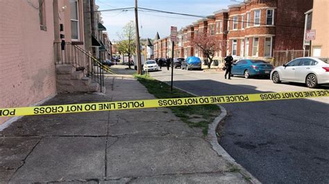 Breaking Three Shot In West Baltimore